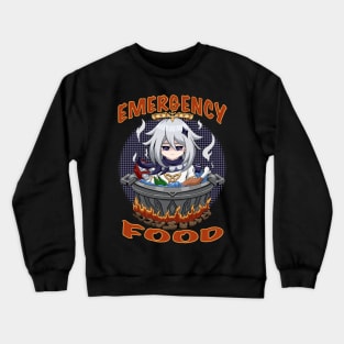 EMERGENCY FOOD Crewneck Sweatshirt